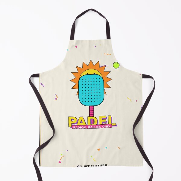 Item preview, Padel 90s Kitsch Neon Design designed and sold by CourtCultureHQ.