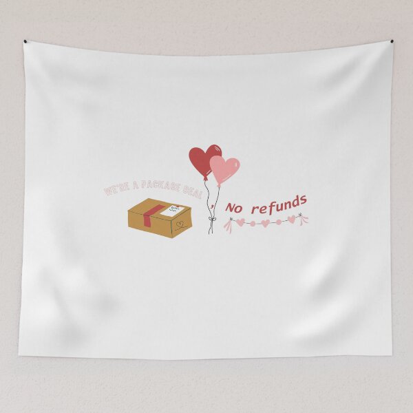 Item preview, We're A Package Deal No Refunds designed and sold by roaaroaa.