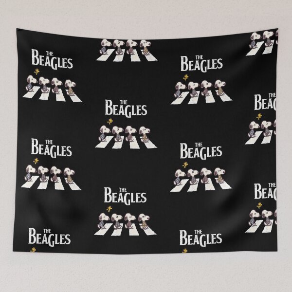 Item preview,  Snoopy Abbey Road Crossing Peanuts Beatles Parody designed and sold by DavidGibbs32.