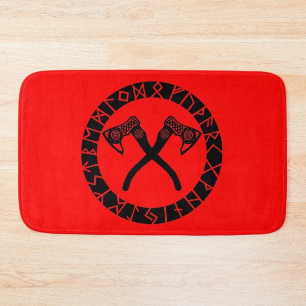 Item preview, Viking crossed axes (black) designed and sold by Lagueny.