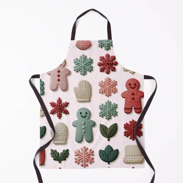 Item preview, Cozy Knitted Winter Holiday Pattern designed and sold by colorful-white.