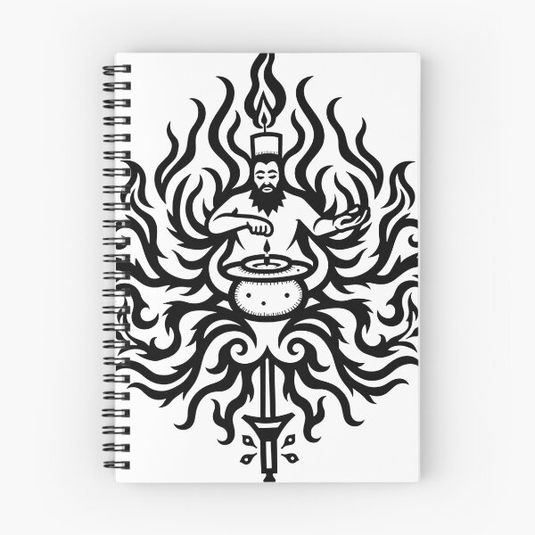 Item preview, Candlemaker Tattoo Flash: Tribal Medallion Design designed and sold by Qubivibe.