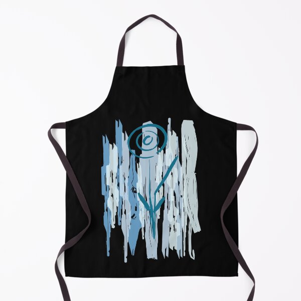 Item preview, Abstract Blue Watercolor Rose Art designed and sold by NB-Artmagic.