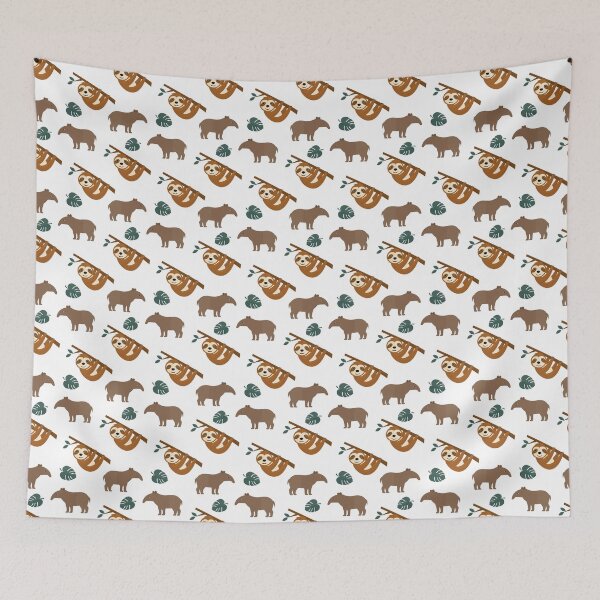 Item preview, Jungle adventures on white designed and sold by reneesillus.