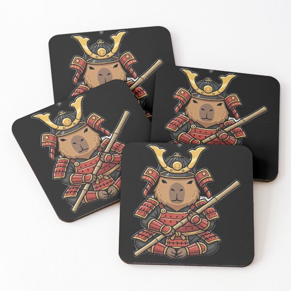 Item preview, Cute Samurai Capybara Zen Master Funny designed and sold by ValhallaHub.