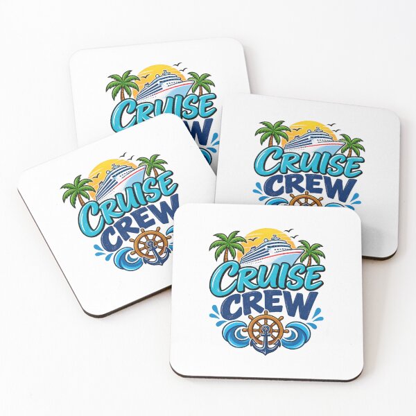 Item preview, Cruise Crew – Cruise Ship Vacation Nautical Design designed and sold by MalickaArt.