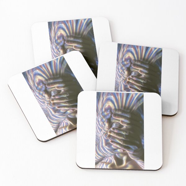Item preview, Hands Covering A Wide Staring Eye designed and sold by MongLongStudio.