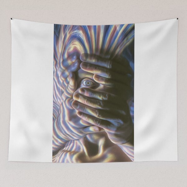 Item preview, Hands Covering A Wide Staring Eye designed and sold by MongLongStudio.
