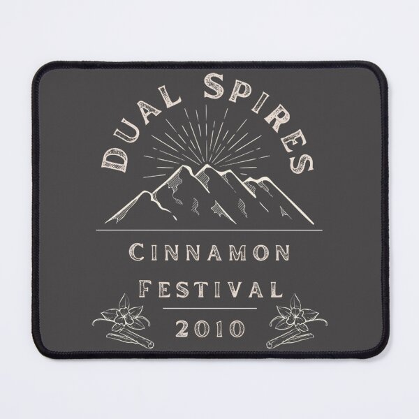 Item preview, Dual Spires Cinnamon Festival Celebration Artwork designed and sold by Toms-Tees-.