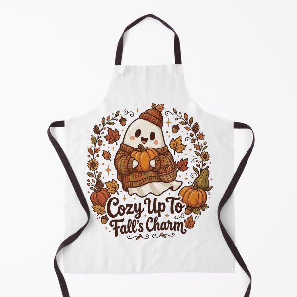 Item preview, Cozy Up To Fall's Charm Ghost designed and sold by Xarvidless.