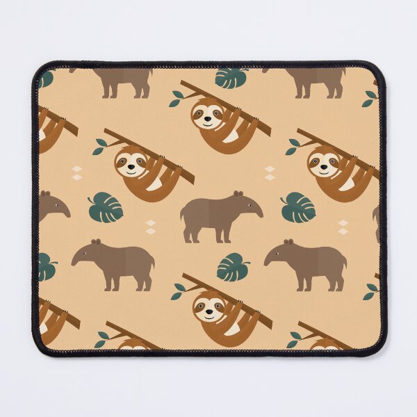 Item preview, Jungle adventures on brown designed and sold by reneesillus.