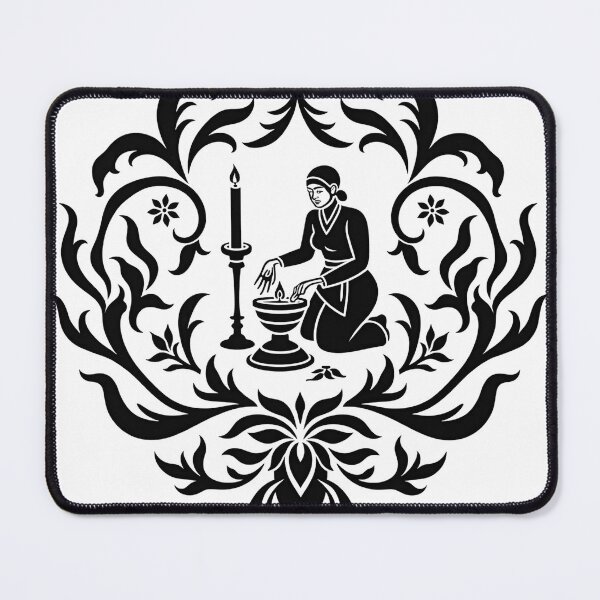 Item preview, Candlemaker's Workshop Tattoo Flash - Bold Line Art designed and sold by Qubivibe.
