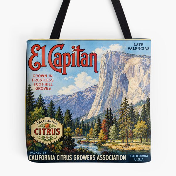 Item preview, El Capitan - Vintage California Citrus Label designed and sold by Grove of Things.