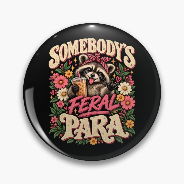 Item preview, Somebody's Feral para designed and sold by a-turner-paint.