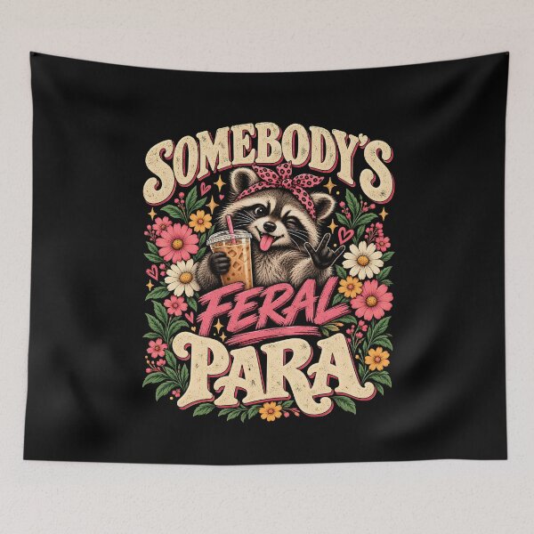 Item preview, Somebody's Feral para designed and sold by a-turner-paint.