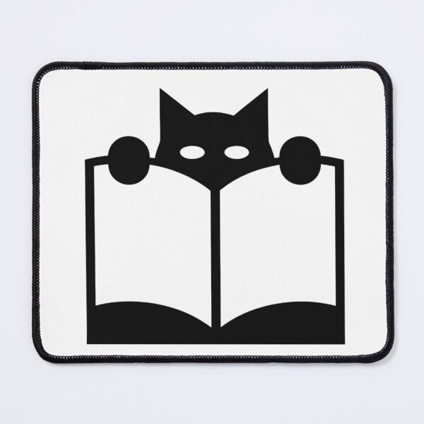 Item preview, Quiet Black Cat Reading Book Literary Design designed and sold by Ikochane.