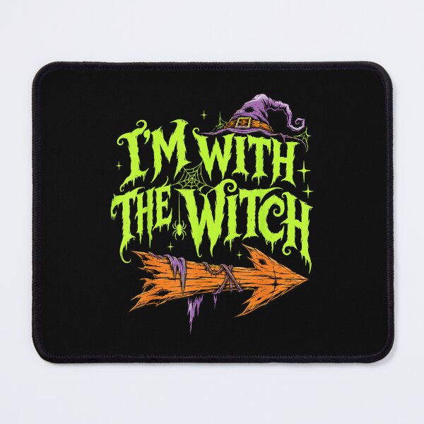 Item preview, I'm with The Witch Funny Halloween Costume Matching Couples designed and sold by Taniyah Gomes.