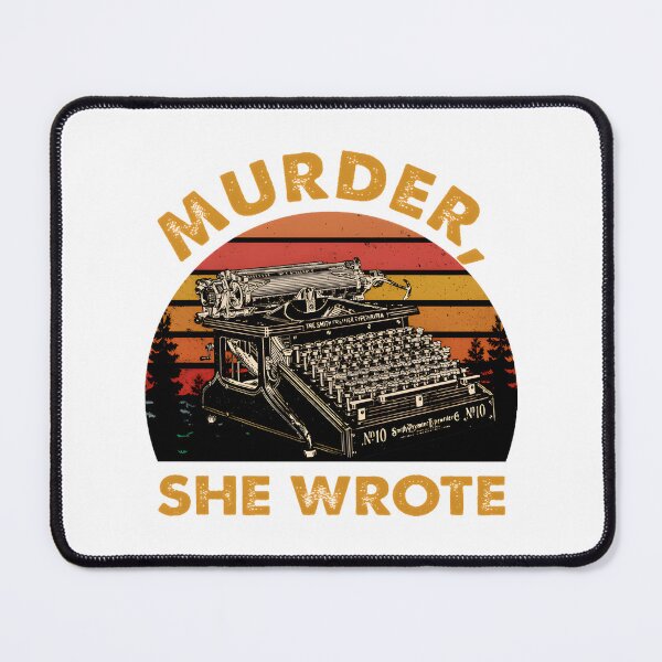 Item preview, Murder She Wrote Inspired Mystery Design for Fans of Classic Crime Stories designed and sold by Toms-Tees-.