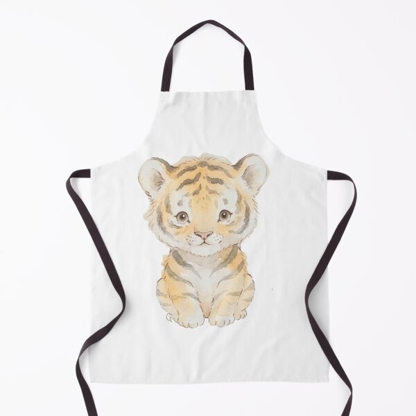 Item preview, Cute Tiger Cub Watercolour Illustration designed and sold by made by Golightly x.