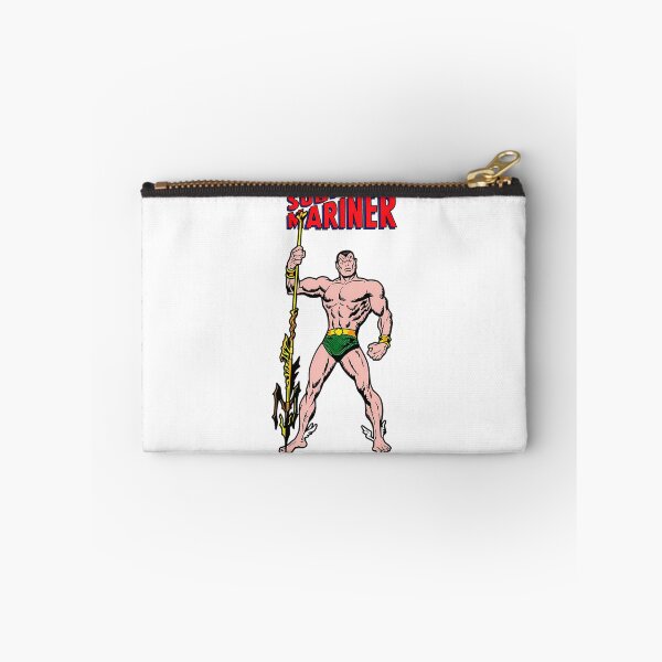 Item preview, Athletic Swimming Hero Holding Golden Trident Spear Standing Pose designed and sold by BrendaMain.