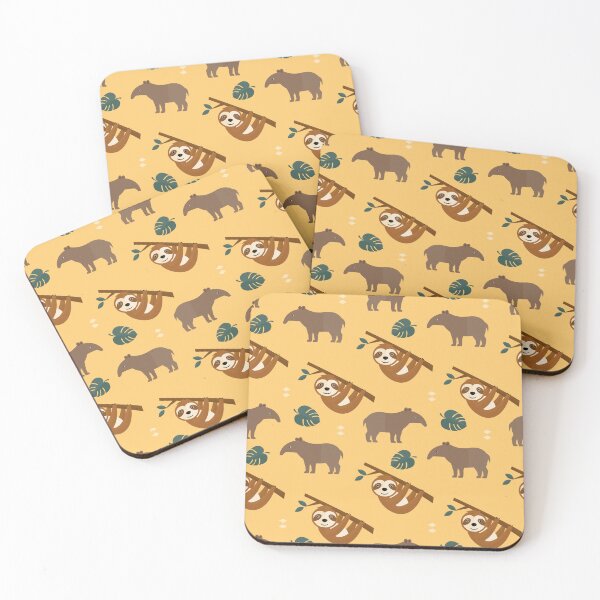 Item preview, Jungle adventures on yellow designed and sold by reneesillus.