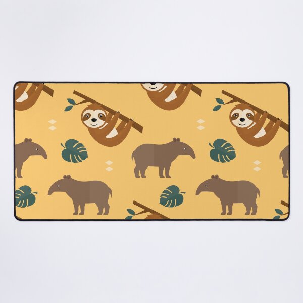Item preview, Jungle adventures on yellow designed and sold by reneesillus.