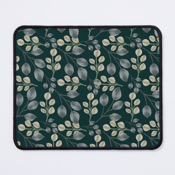Item preview, Botanical Foliage Deep Emerald Teal Seamless Pattern Art designed and sold by Jyoti Digital Artist.