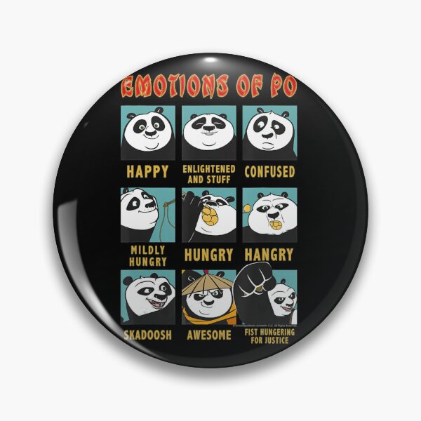 Item preview, Kung Fu Bear Emotions Of Po Portrait Grid Essential  designed and sold by NOELMEDINA.