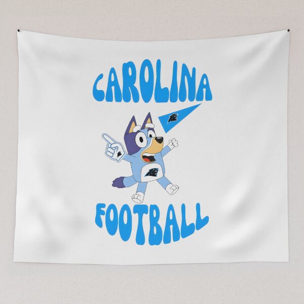 Item preview, Bluey Carolinaa Panthers Football Fanatic designed and sold by Kleinpixel.