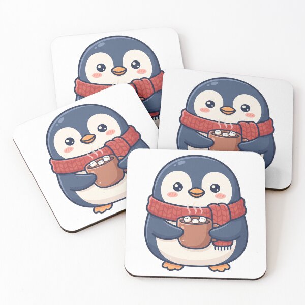Item preview, Cozy Penguin with Hot Cocoa designed and sold by Rariks.