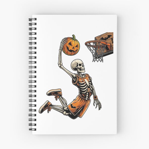 Item preview, Skeleton Basketball Dunking Pumpkin designed and sold by AdolfoGonzales.
