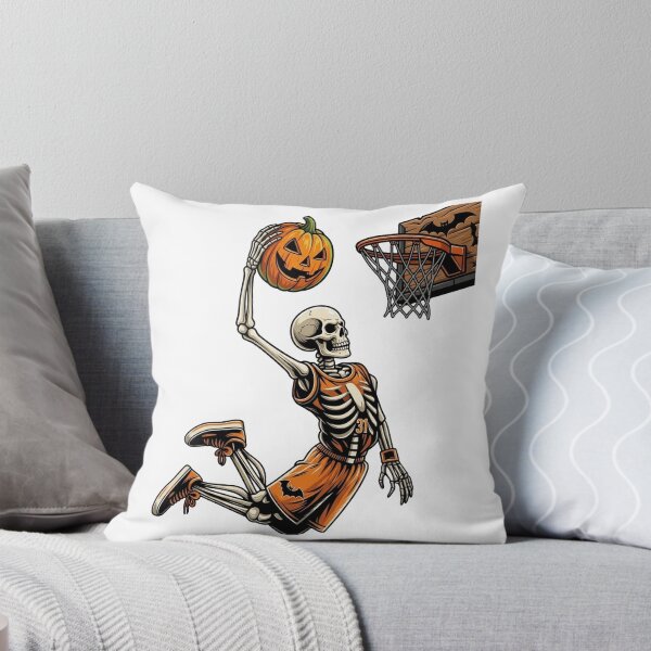 Item preview, Skeleton Basketball Dunking Pumpkin designed and sold by AdolfoGonzales.