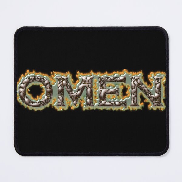 Item preview, OMEN – Cracked Lava Flame Vintage Metal Design designed and sold by Tonband.