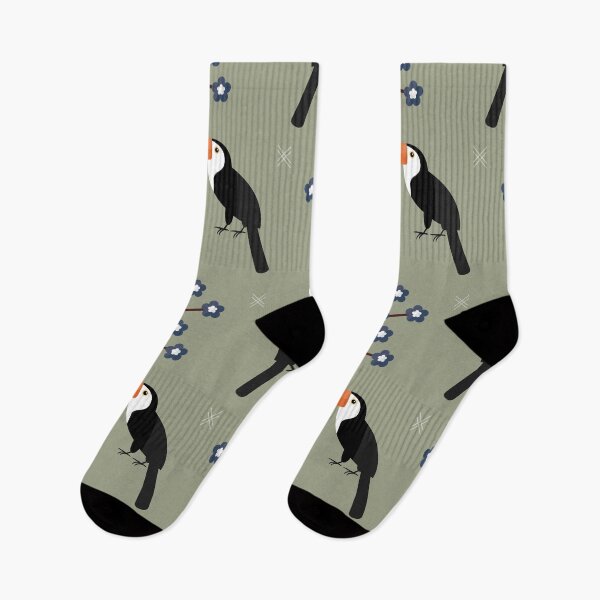 Item preview, Toucans on green designed and sold by reneesillus.