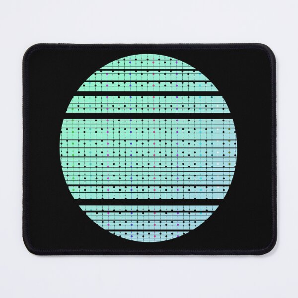 Item preview, Cosmic Grid Minimalist Abstract Circle designed and sold by NB-Artmagic.