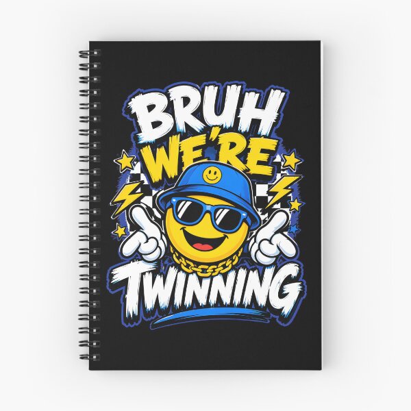 Item preview, bruh we're twinning retro twin day spirit week boys kids designed and sold by hugoinkcoast.