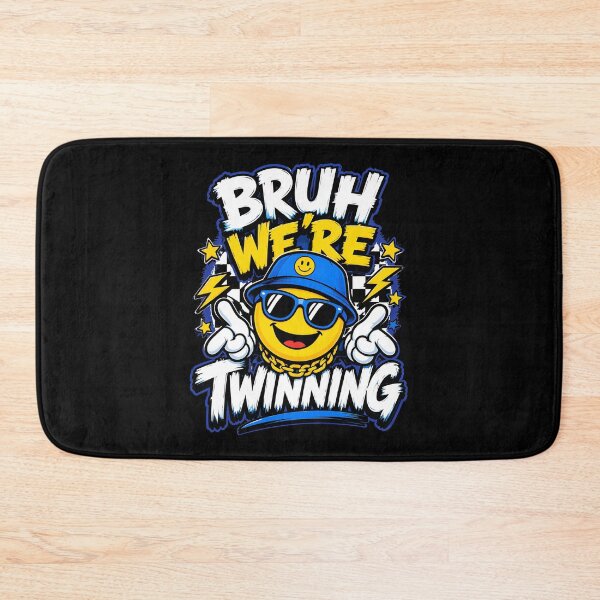Item preview, bruh we're twinning retro twin day spirit week boys kids designed and sold by hugoinkcoast.