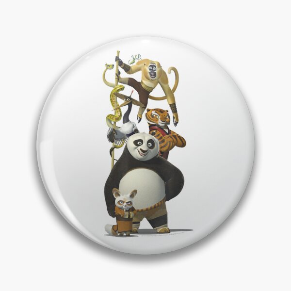 Item preview, Kung Fu Bear Po And The Furious Five Portrait Essential  designed and sold by NOELMEDINA.