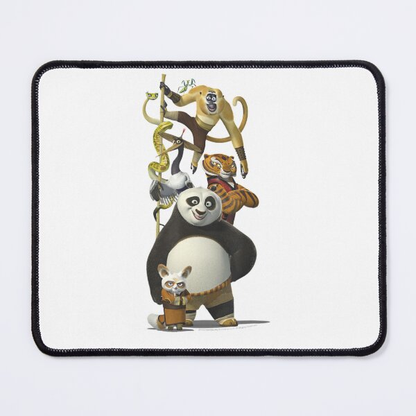 Item preview, Kung Fu Bear Po And The Furious Five Portrait Essential  designed and sold by NOELMEDINA.
