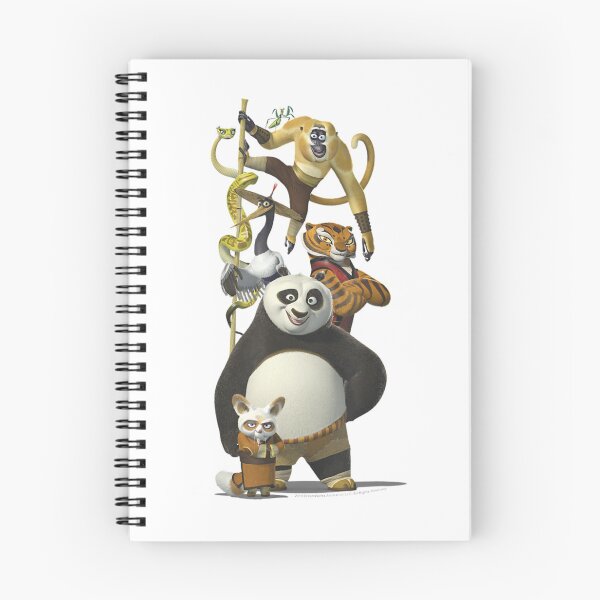 Item preview, Kung Fu Bear Po And The Furious Five Portrait Essential  designed and sold by NOELMEDINA.