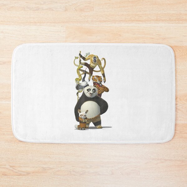 Item preview, Kung Fu Bear Po And The Furious Five Portrait Essential  designed and sold by NOELMEDINA.