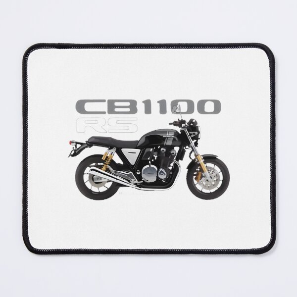 Item preview, Honda CB RS Black Motorcycle Vintage Style Illustration designed and sold by TheVoidDark.