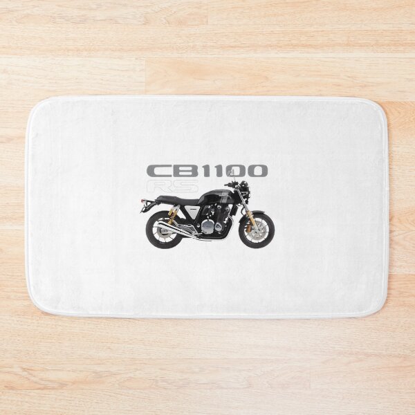 Item preview, Honda CB RS Black Motorcycle Vintage Style Illustration designed and sold by TheVoidDark.