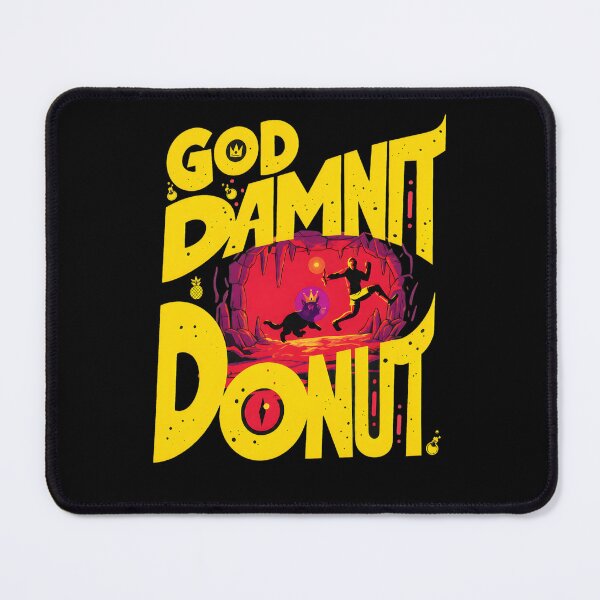 Item preview, GOD DAMN IT DONUT Cave Adventure designed and sold by 27Maydesign.