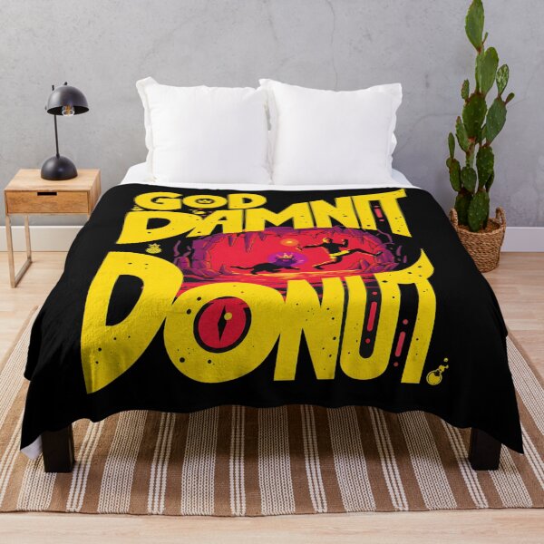 Item preview, GOD DAMN IT DONUT Cave Adventure designed and sold by 27Maydesign.