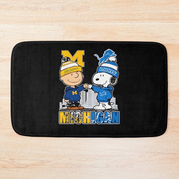 Item preview, Charlie Brown Snoopy Michigan Lionss Fist Bump designed and sold by LucianaMoraes.