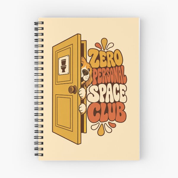 Item preview, Zero Personal Space Club Velcro Dog designed and sold by KAYJAY DESIGNS.