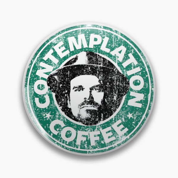 Item preview, Contemplation Coffee Artistic Illustration for Relaxation and Mindfulness Lovers designed and sold by TochiStore.