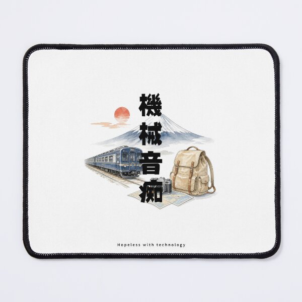 Item preview, Kikai Onchi - Tech Disaster | Japan Train Trip | Japanese Design designed and sold by JapanMemoir.
