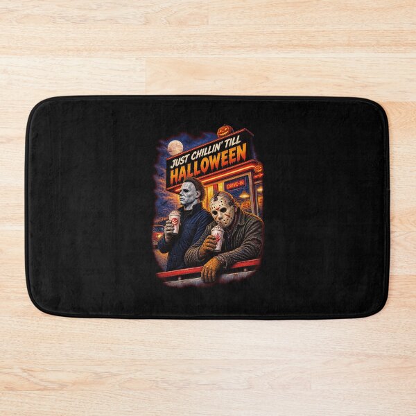 Item preview, Michael Myers Jason Voorhees Chillin Halloween Drive-In designed and sold by EricaVera.